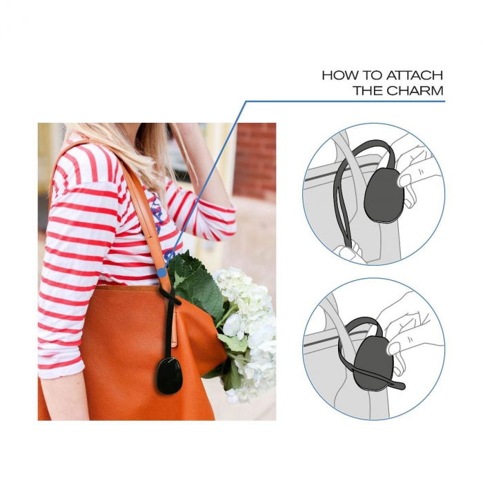 Dispozitiv alarma si localizare pentru poseta, Elle Protective Bag Charm [5]