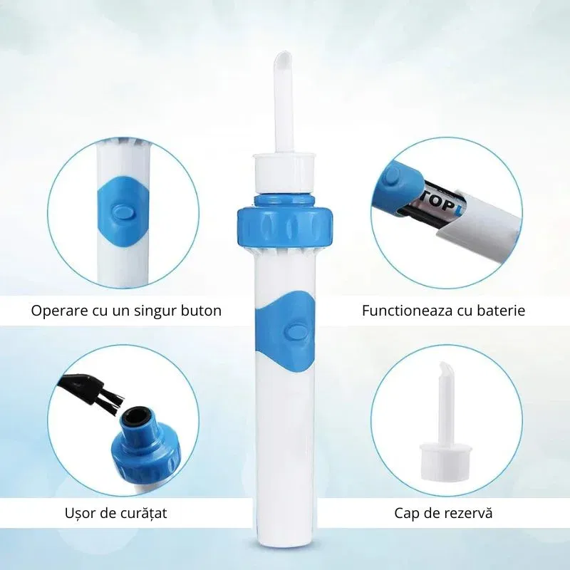 Dispozitiv electric curatarea urechilor [7]