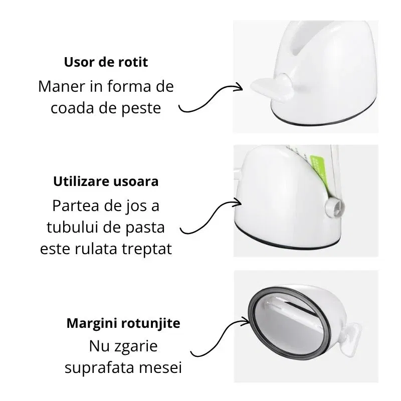 Dispozitiv rotativ pentru pasta de dinti [8]