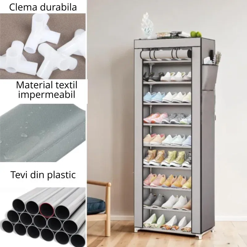 Dulap textil pentru pantofi [5]