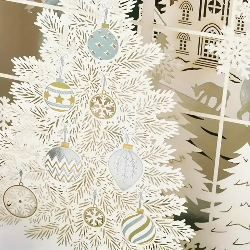 Felicitare de Craciun 3D Christmas Tree [3]