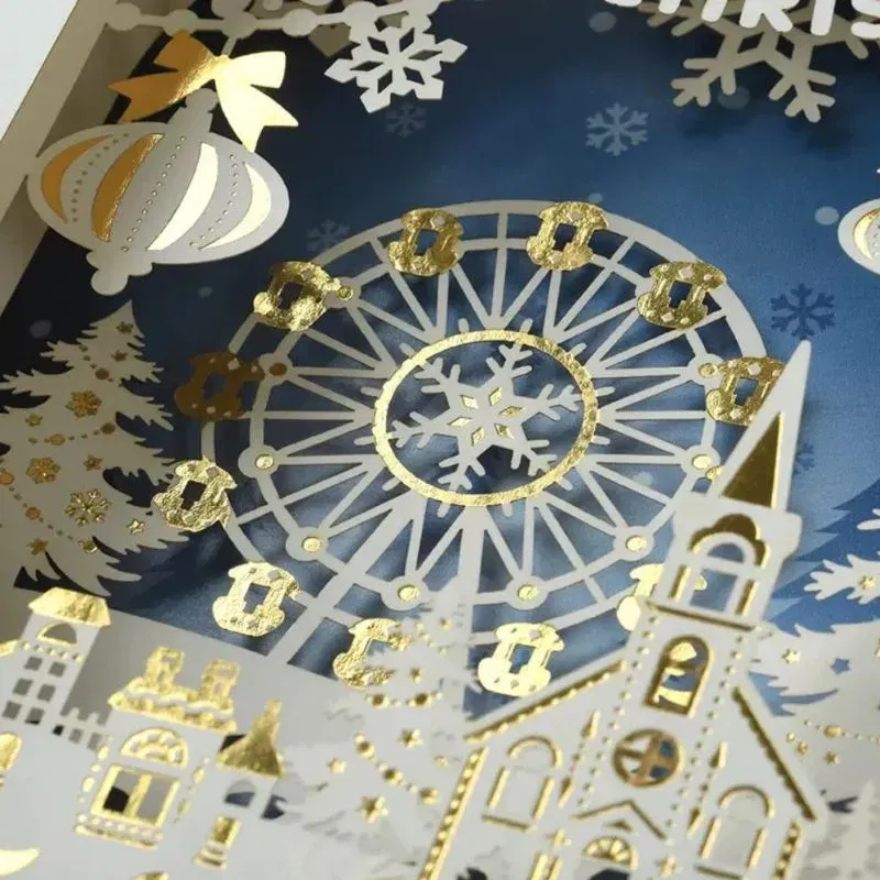 Felicitare de Craciun 3D Magia Sarbatorilor [4]