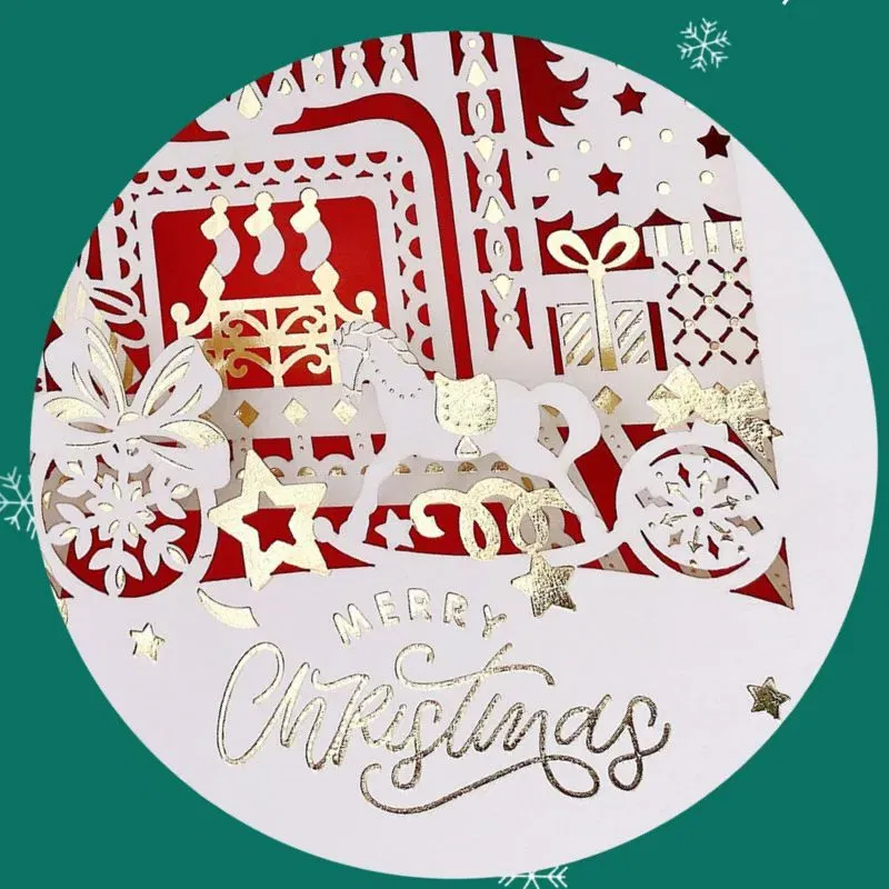 Felicitare de Craciun 3D Poveste de Ajun [4]