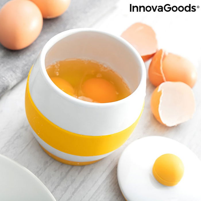 Fierbator oua la microunde, din ceramica, retete incluse [3]