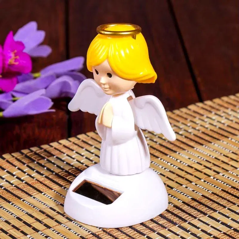 Figurina solara Ingeras cu aripi [3]