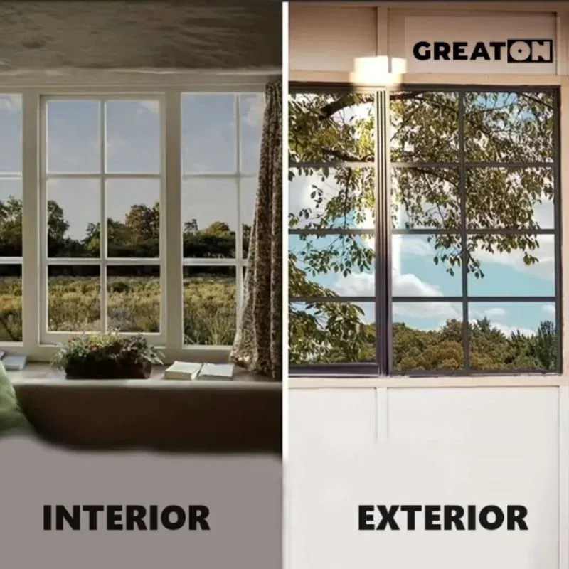 Folie reflexiva pentru geamuri, cu efect de oglinda si protectie solara [8]