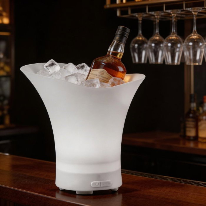 Frapiera cu iluminare LED si boxa Bluetooth, 7 L [2]