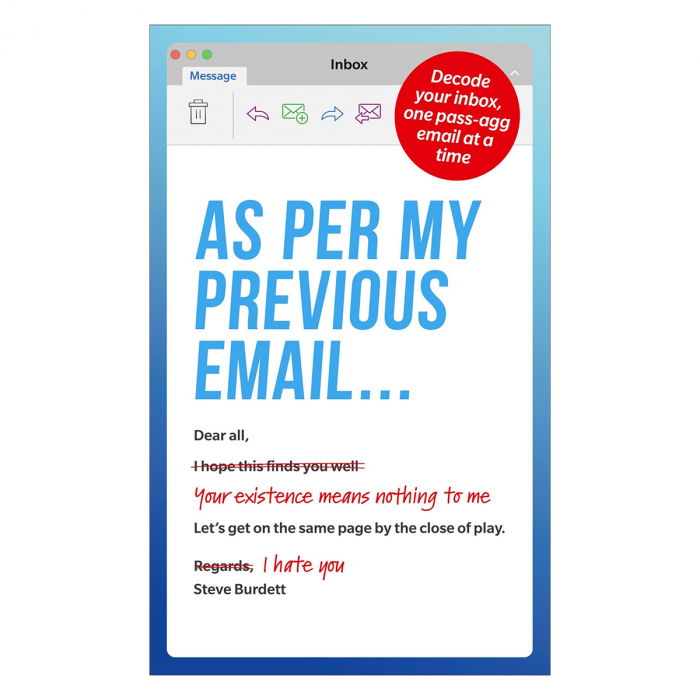 Ghid amuzant pentru decodificarea inbox-ului, As per my previous email [8]