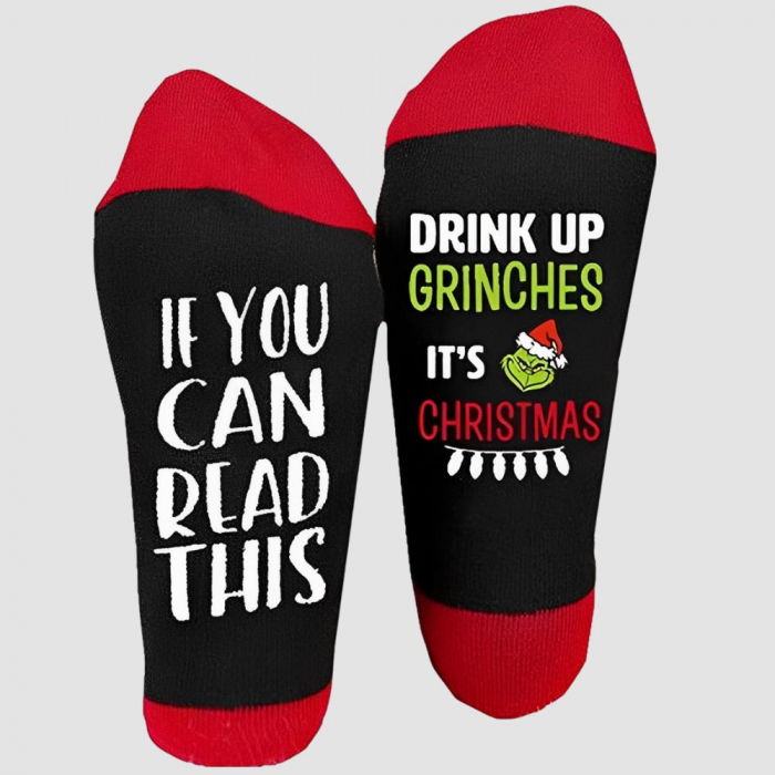 Grinch Socks Sosete Amuzante de Craciun [5]