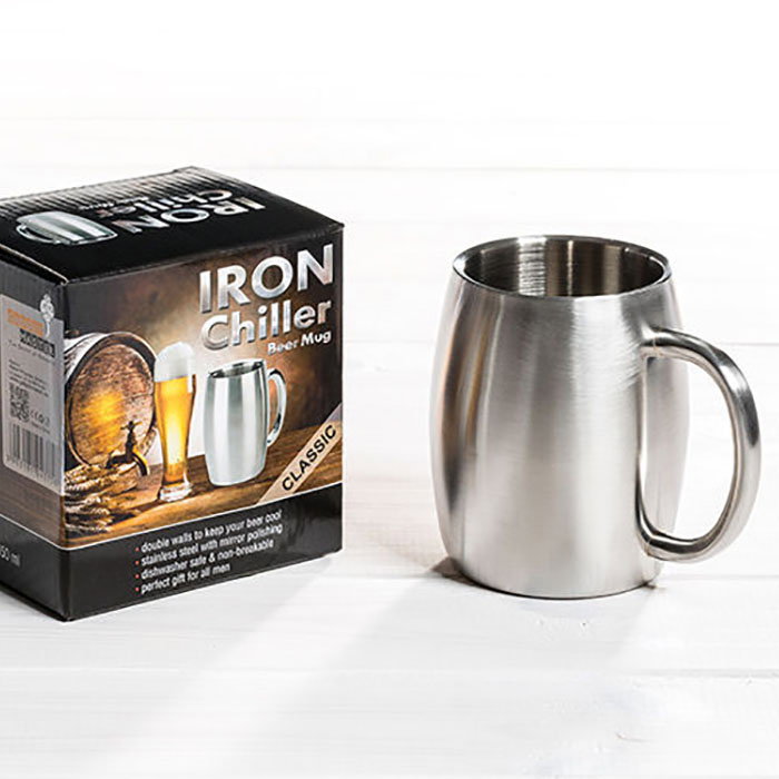 Halba de bere cu racire Iron Chiller, Clasic, 450 ml [3]