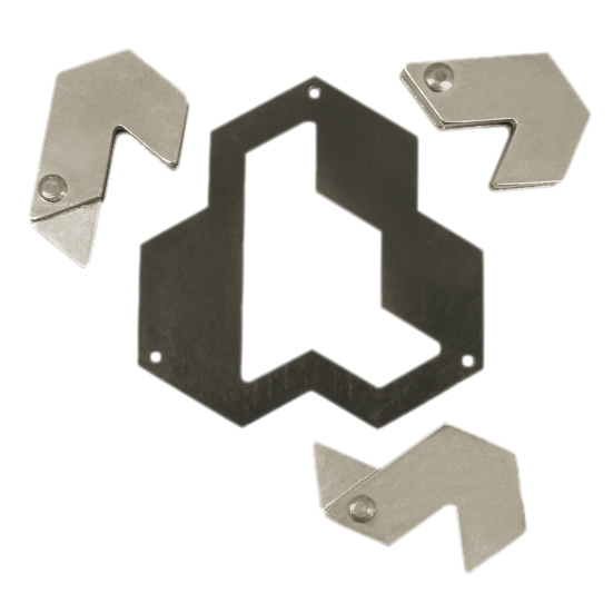 Hanayama Huzzle Cast HEXAGON [3]