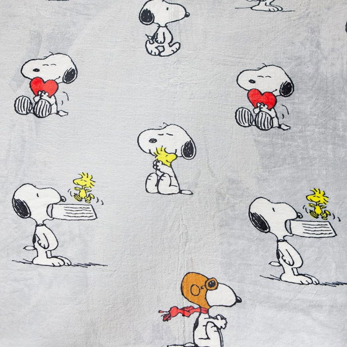 Hanorac patura cu gluga, Funny Snoopy, 240g/mp [9]