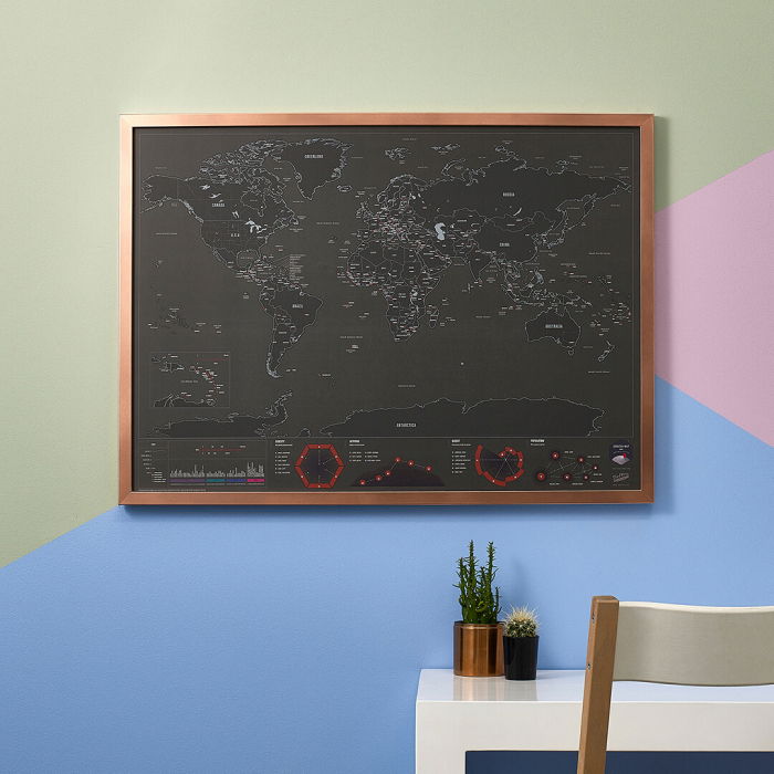 Harta razuibila Capitalele Lumii - Originala Luckies [1]