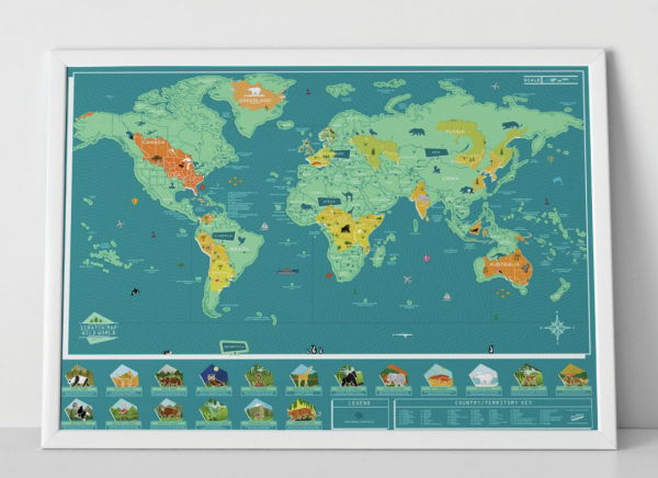 Harta Razuibila Wild - Originala Luckies [3]