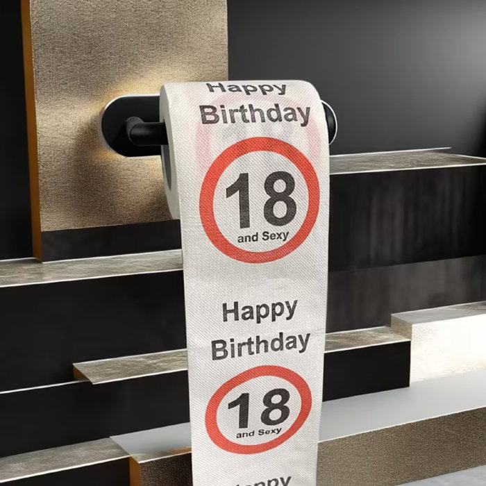 Hartie igienica amuzanta Aniversare 18 de ani [1]