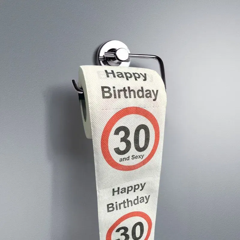 Hartie igienica amuzanta Aniversare 30 de ani [1]