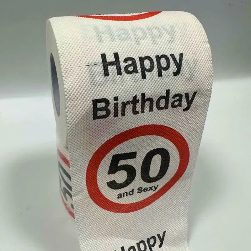 Hartie igienica amuzanta Aniversare 50 de ani [4]