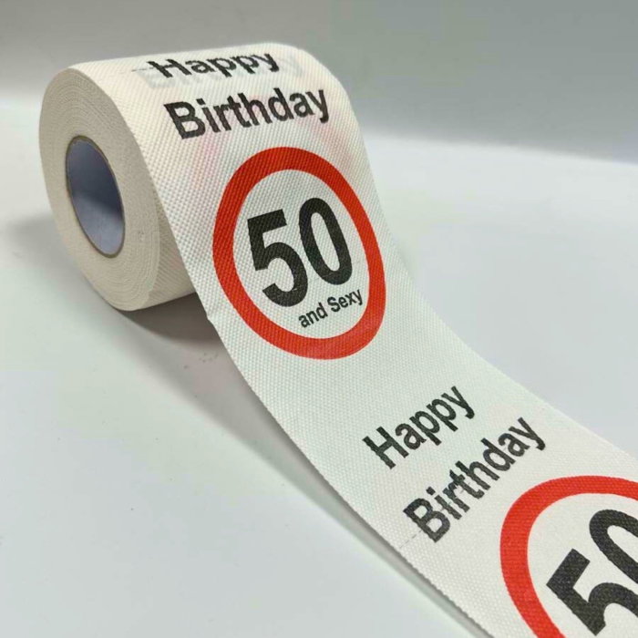 Hartie igienica amuzanta Aniversare 50 de ani [4]
