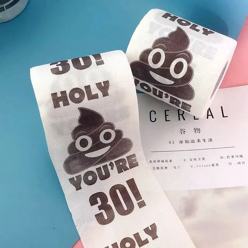 Hartie igienica cu mesaj Funny Aniversare 30 de ani [5]