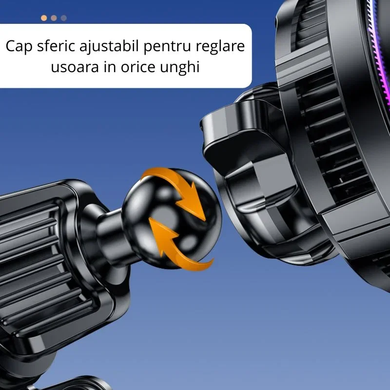 Incarcator wireless auto MagSafe 15W, magnetic [12]