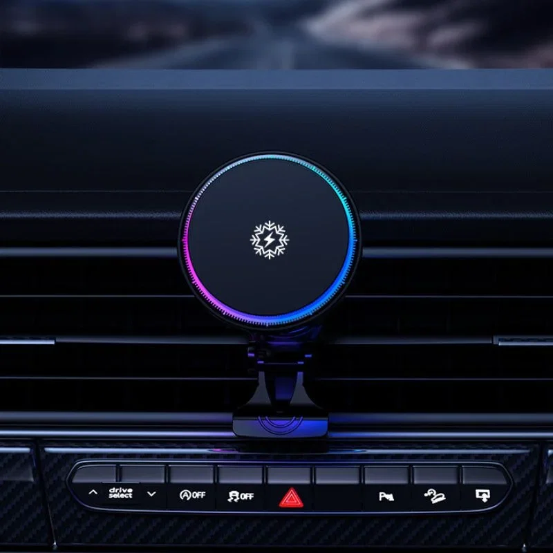 Incarcator wireless auto MagSafe 15W, magnetic [2]