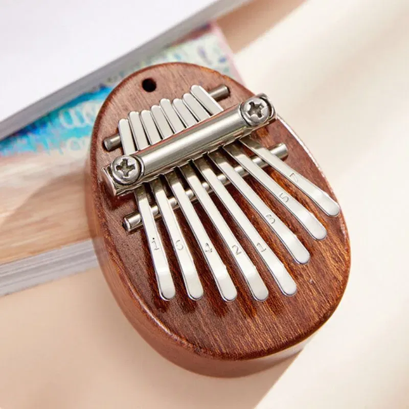 Instrument Muzical Mini Kalimba cu 8 Note [4]
