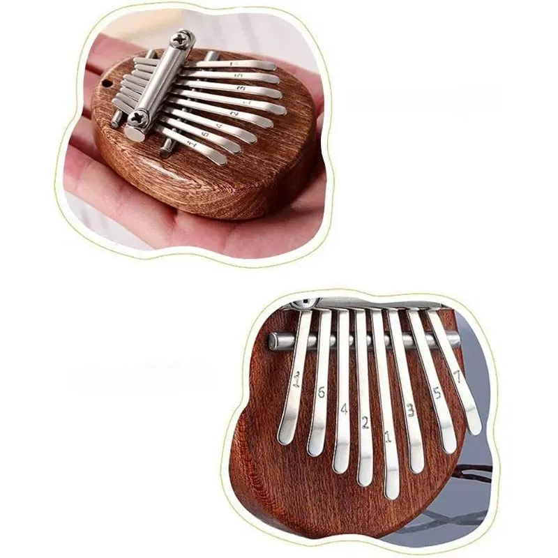 Instrument Muzical Mini Kalimba cu 8 Note [12]