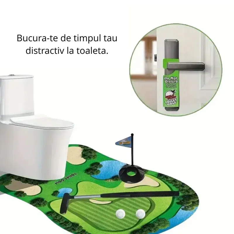 Joc amuzant mini golf pe tron [4]