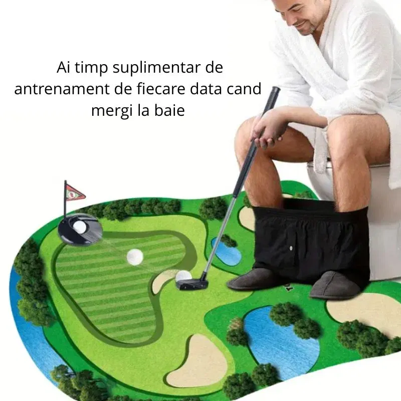 Joc amuzant mini golf pe tron [3]