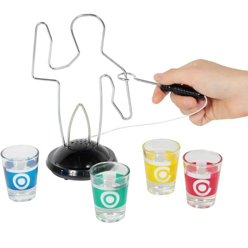 Joc de baut cu 4 pahare Hot Wire [7]