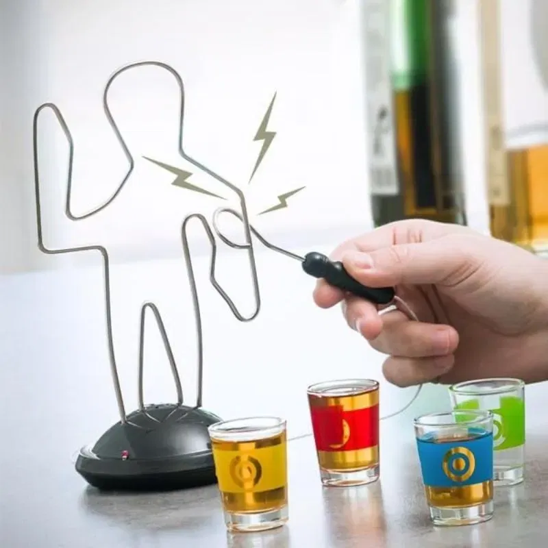 Joc de baut cu 4 pahare Hot Wire [1]