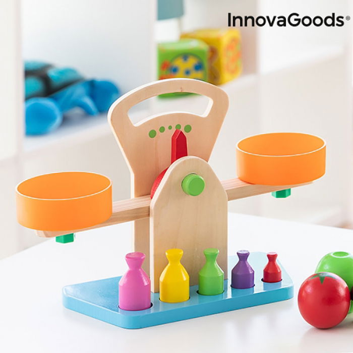 Joc educativ Cantar din lemn, 9 piese [3]