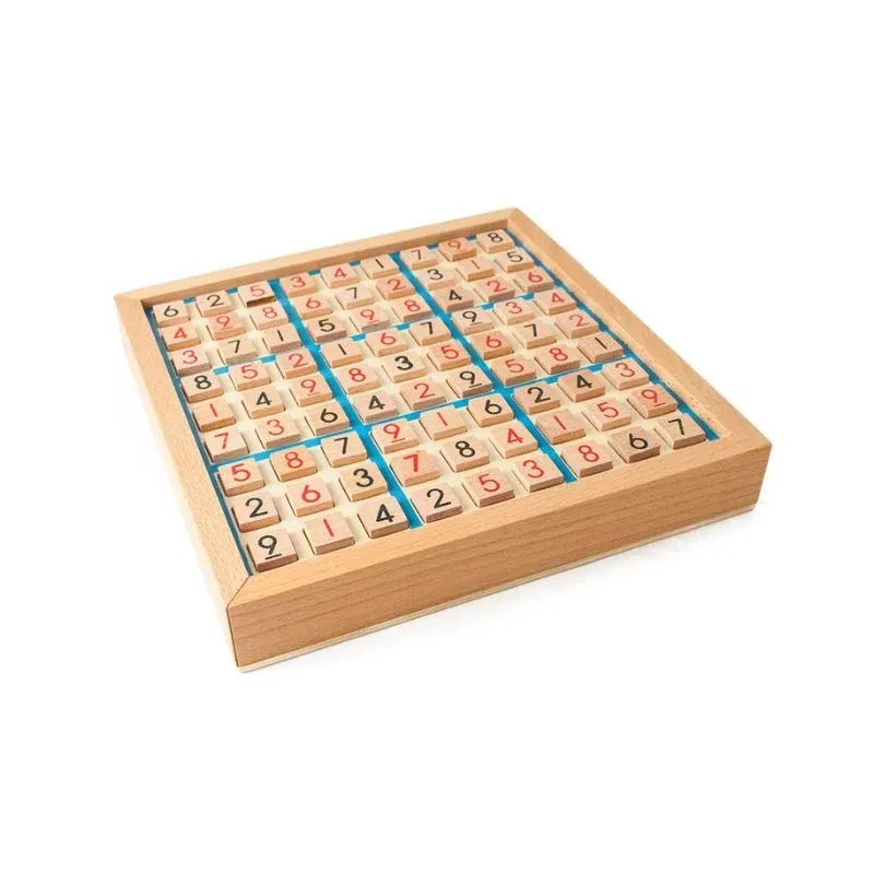 Joc logic Sudoku din lemn [6]