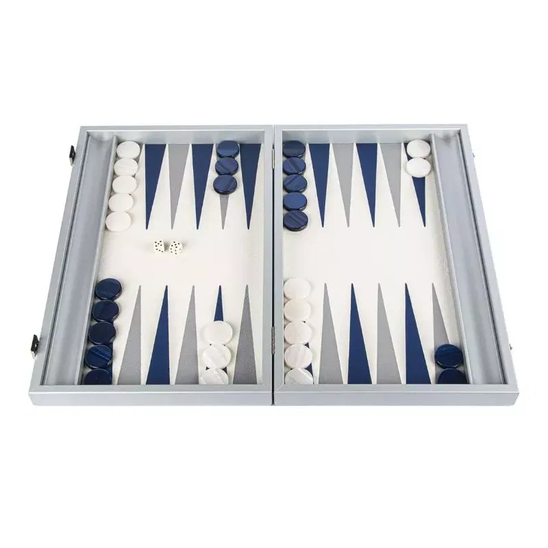 Joc table backgammon Design Navy Blue 48x30cm [1]