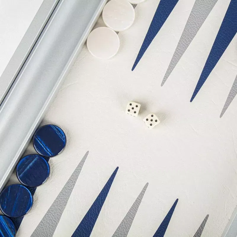 Joc table backgammon Design Navy Blue 48x30cm [4]