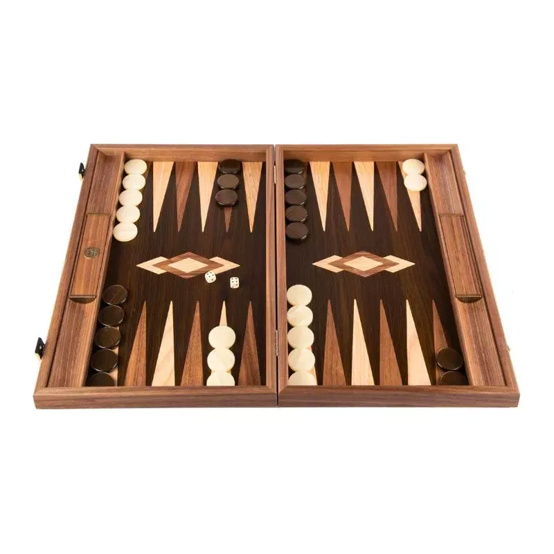 Joc table backgammon Design Nuc nature 48x30cm [1]