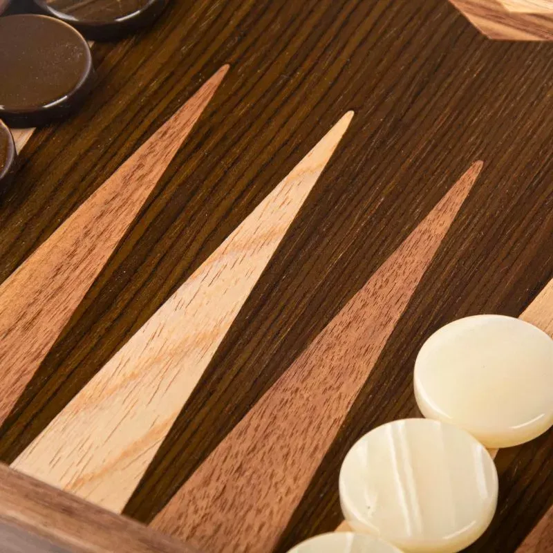 Joc table backgammon Design Nuc nature 48x30cm [3]