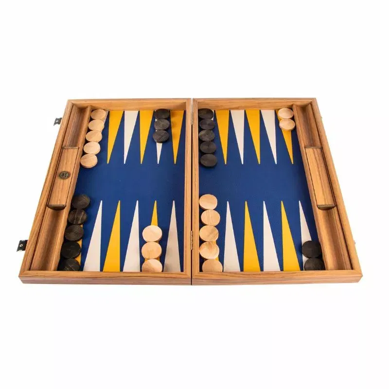Joc table backgammon Design Royal Blue 48x30cm [1]