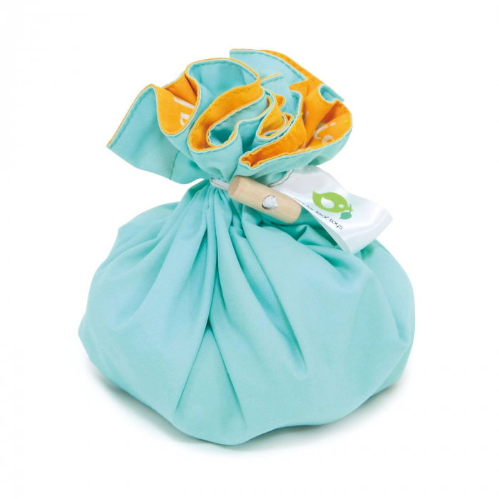 Jucarie din lemn premium Traistuta cu Povesti din Safari, 16 piese [3]