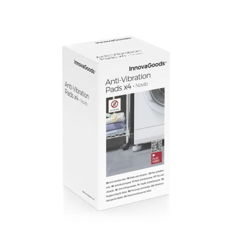 Kit 4 Picioruse Anti-vibraÈ›ii Stivuibile [12]