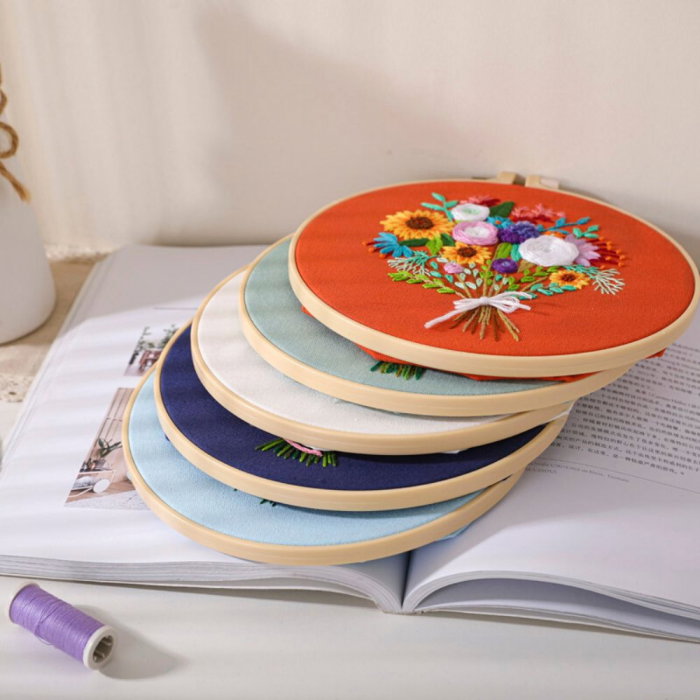 Kit Broderie DIY, Buchet de Flori, Bucurie [9]