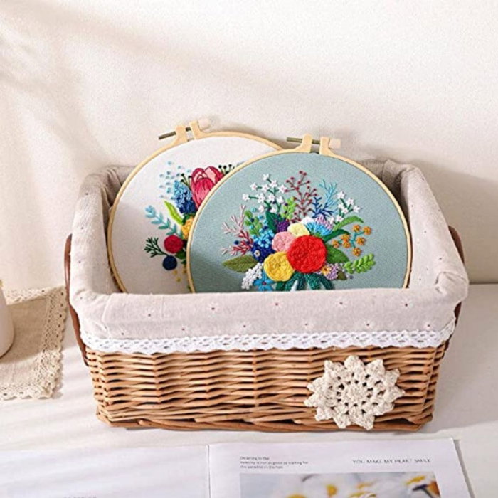 Kit Broderie DIY, Buchet de Flori, Pentru tine [4]