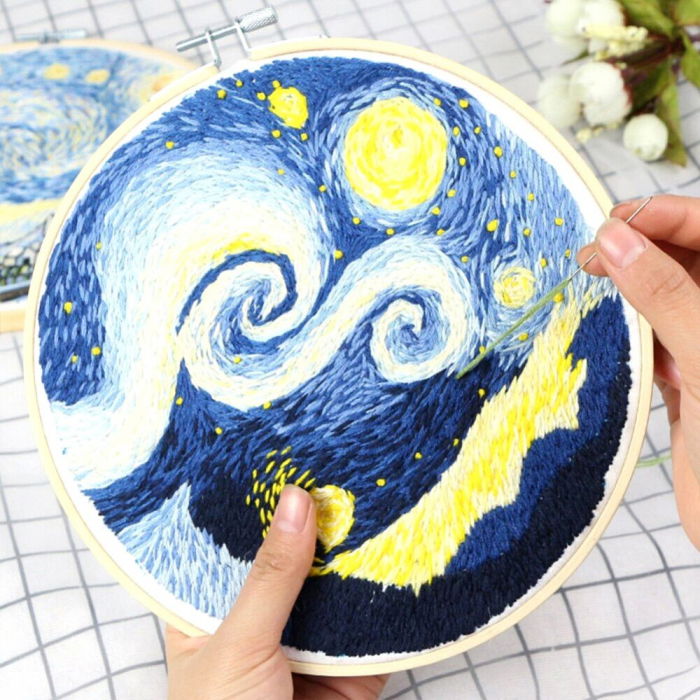 Kit Broderie DIY, Cosmos [5]