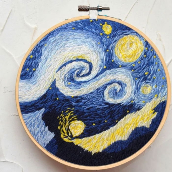 Kit Broderie DIY, Cosmos [3]