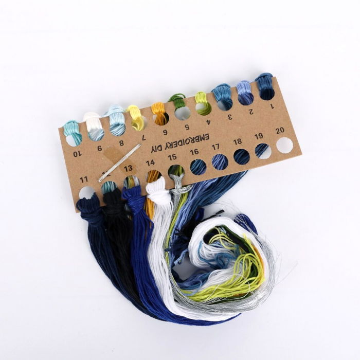 Kit Broderie DIY, Cosmos [9]