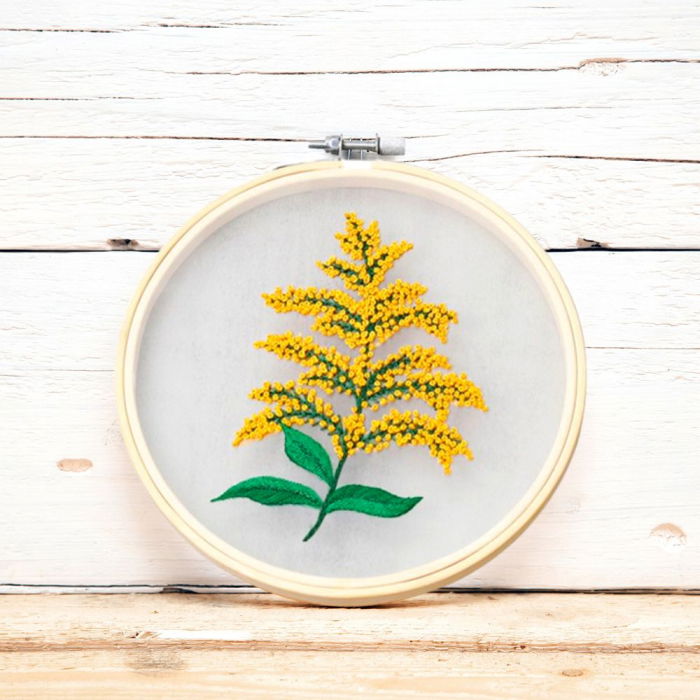 Kit Broderie DIY, Floare Lumina [1]