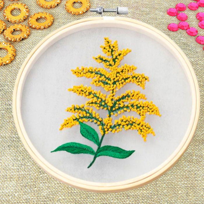 Kit Broderie DIY, Floare Lumina [5]