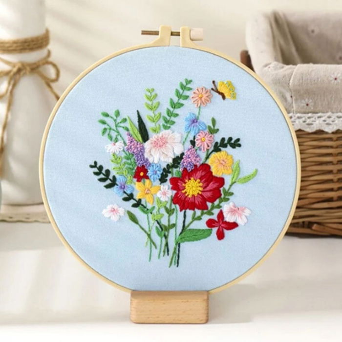 Kit Broderie DIY, Flori - Dans pentru soare [5]