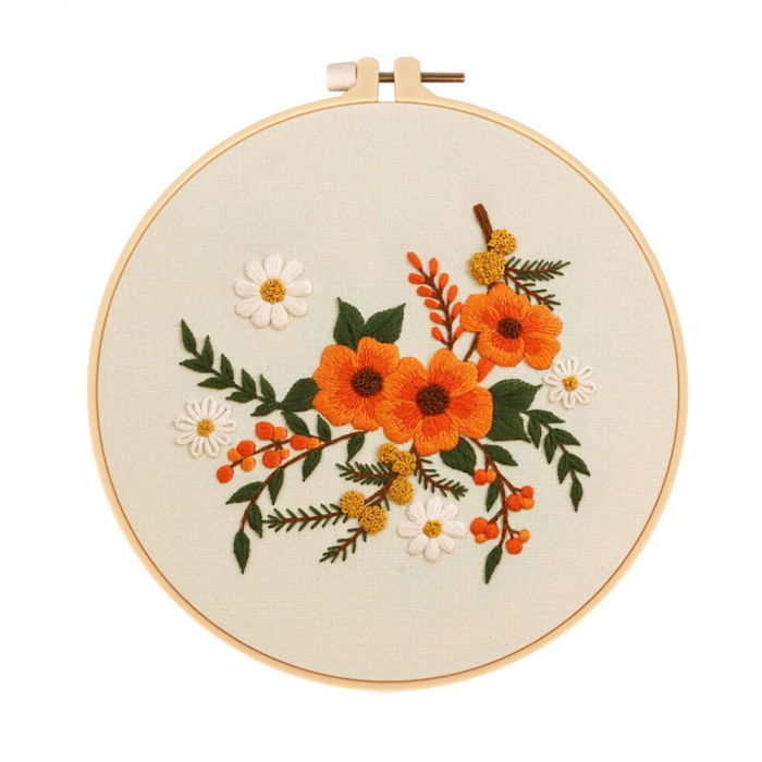 Kit Broderie DIY, Flori delicate [5]