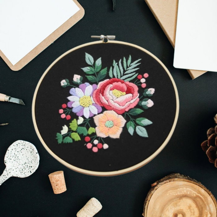 Kit Broderie DIY, Florile sperantei [6]